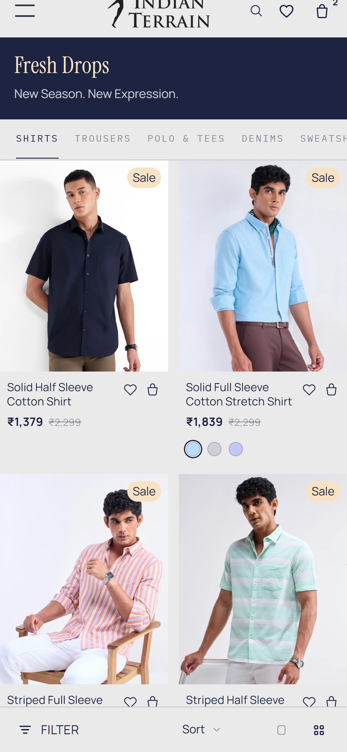 Indian Terrain — Mobile Collection